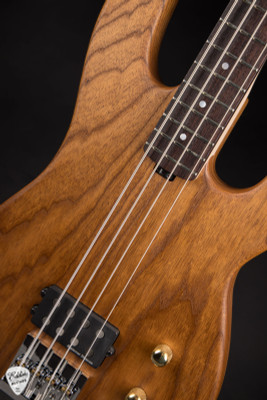 Charvel 2024 Custom Shop Event USA Masterbuilt Bass IV Bass Guitar in Natural