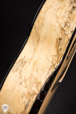 Kevin Ryan "Musashi" Nightingale Grand Soloist - Flamed Swiss Spruce & Spalted Tamarind - NAMM 2025 Acoustic Guitar