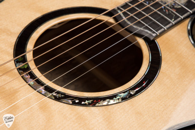 Kevin Ryan "Musashi" Nightingale Grand Soloist - Flamed Swiss Spruce & Spalted Tamarind - NAMM 2025 Acoustic Guitar