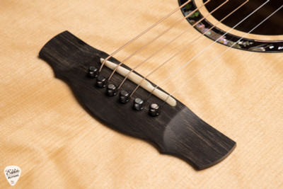 Kevin Ryan "Musashi" Nightingale Grand Soloist - Flamed Swiss Spruce & Spalted Tamarind - NAMM 2025 Acoustic Guitar
