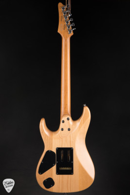 Ibanez Tom Quayle Signature TQM2 Electric Guitar in Charcoal Black Burst Flat