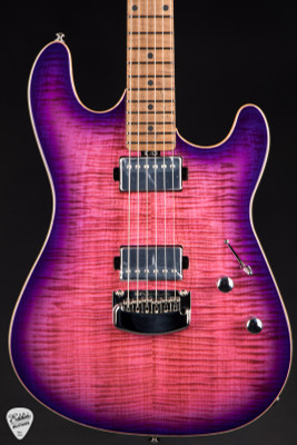 Ernie Ball Music Man Sabre HH Electric Guitar in Purple Lotus