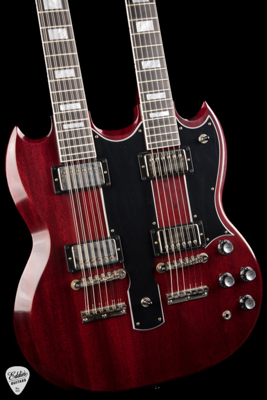 Gibson Custom Shop PSL Mid 60’s EDS-1275 VOS Ebony Fret Board Electric Guitar in Heritage Cherry 11.11 #CS404271