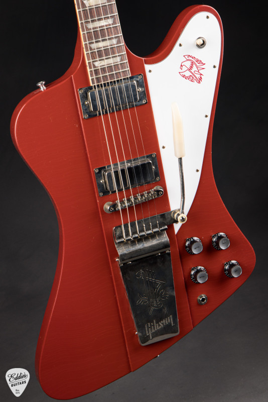 Gibson Custom Shop 1963 Firebird V W/ Maestro Vibrola Ultra Light Aged Electric Guitar in Ember Red 8.13 #407723