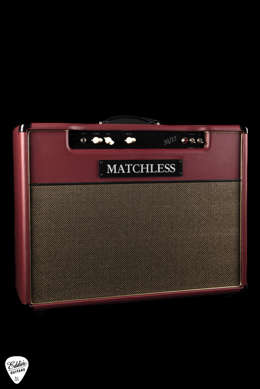 Matchless 30/15 – 2×12 – Burgundy/Gold Grill Amplifier