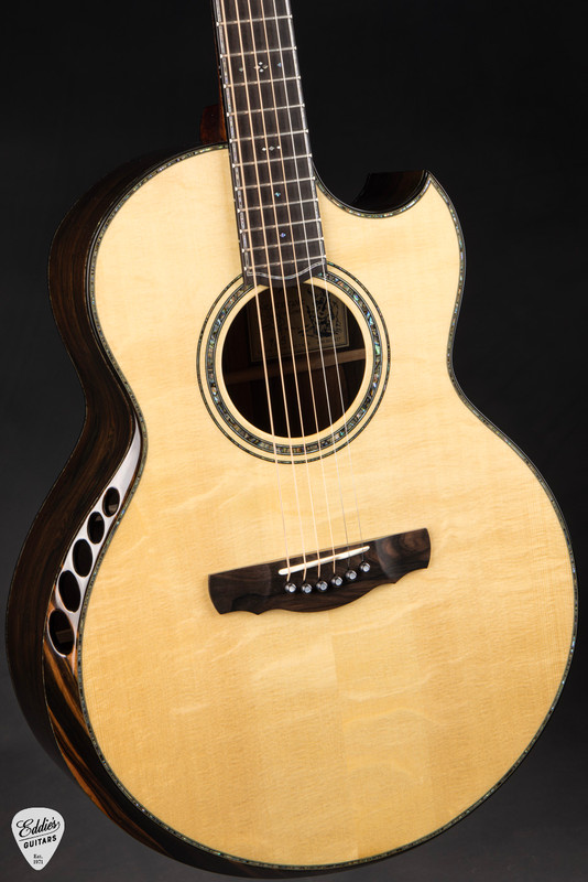 – Kevin Ryan Signature Series Nightingale Grand Soloist – Swiss Moon Spruce & Brazilian Rosewood (2020) Acoustic Guitar