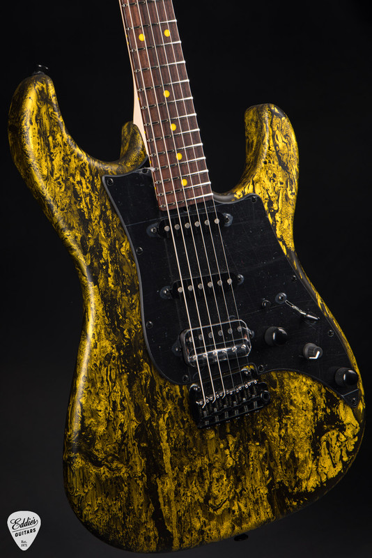 James Tyler Studio Elite HD Candy Lemon Tint Over Black Shmear electric guitar