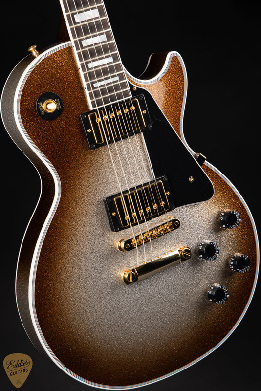 Gibson Custom Shop PSL Les Paul Custom Gloss Electric Guitar in Root Beer Burst Sparkle 10.0 #CS402662