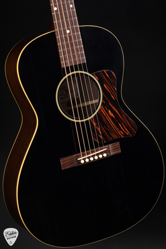 Atkin The Thirty Six Black Top - L36 - Baked Sitka Spruce & Indian Rosewood Acoustic Guitar