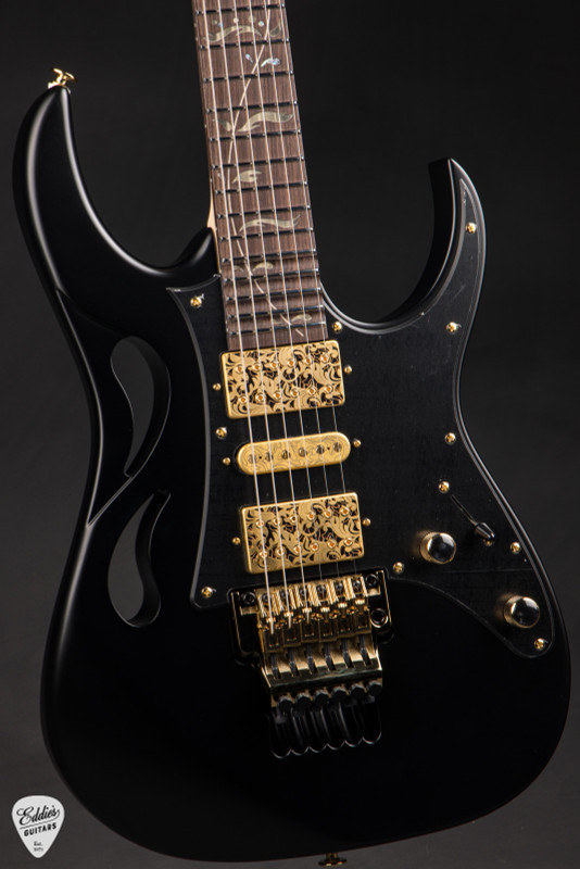 Ibanez PIA3761XB Steve Vai Signature Electric Guitar in Onyx Black