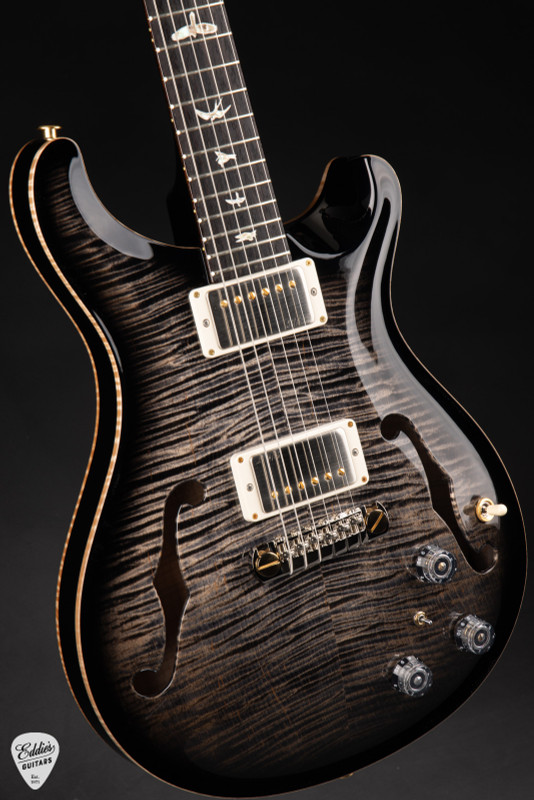 Paul Reed Smith Hollowbody II Piezo Charcoal Burst Electric Guitar