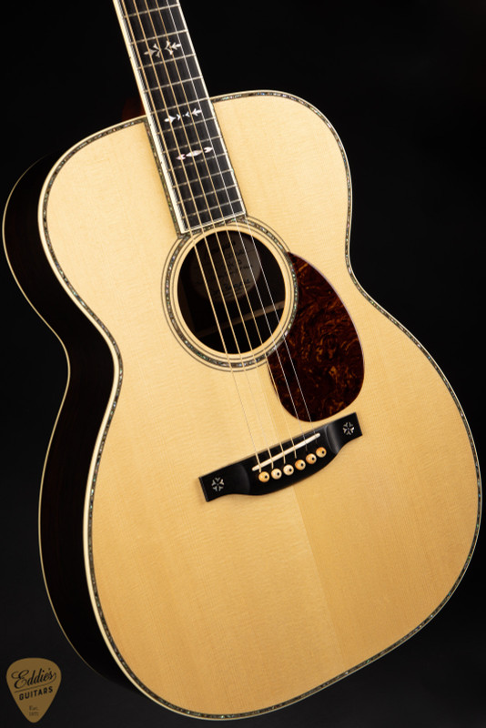 Used – Bourgeois OM Style 42 Italian Spruce & Brazilian Rosewood (2017) Acoustic Guitar