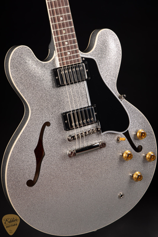 Gibson Custom Shop Made 2 Measure 1959 ES-335 Reissue Gloss Silver Sparkle electric guitars