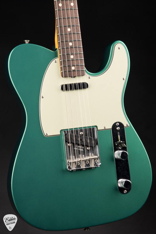 2022 – Fender Custom Shop Wildwood 1959 Telecaster Electric Guitar in Light British Racing Green