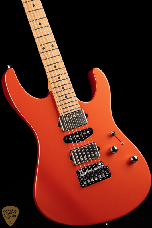 Suhr Eddie's Guitars Exclusive Roasted Modern - Orange Crush Metallic #74349