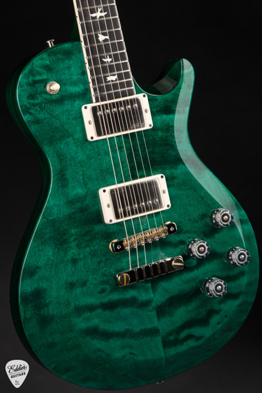 Paul Reed Smith S2 McCarty Singlecut 594 Quilt Top Electric Guitar in Turquoise