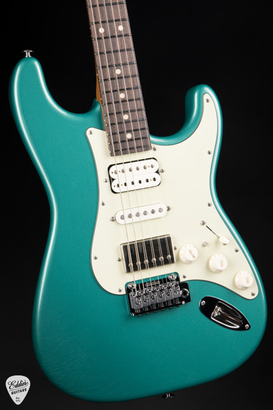 Suhr Classic Antique Roasted Electric Guitar in Sherwood Green Metallic