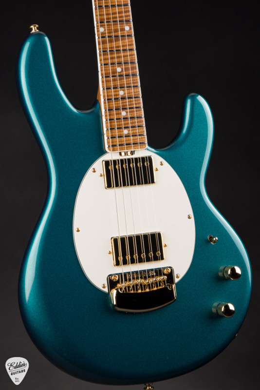 Ernie Ball Music Man Stingray II Cory Wong Signature Pine Green Electric Guitar