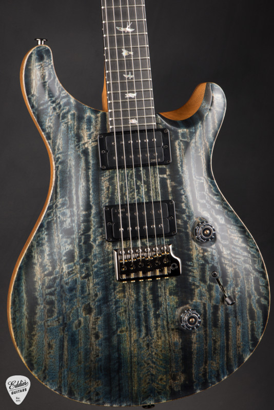 Paul Reed Smith 40th Anniversary Custom 24 Satin Limited Edition Electric Guitar in Faded Whale Blue