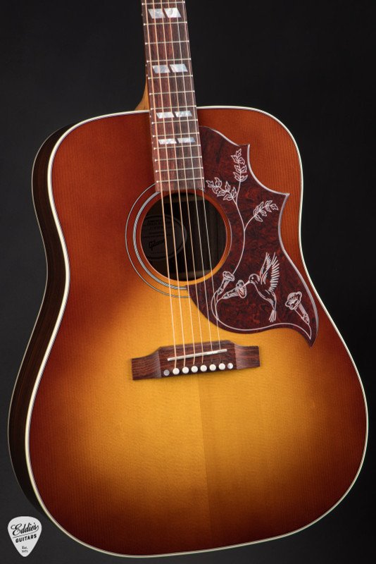 Gibson Hummingbird Studio Rosewood Satin Acoustic Guitar in Rosewood Burst 5.5 #21545038