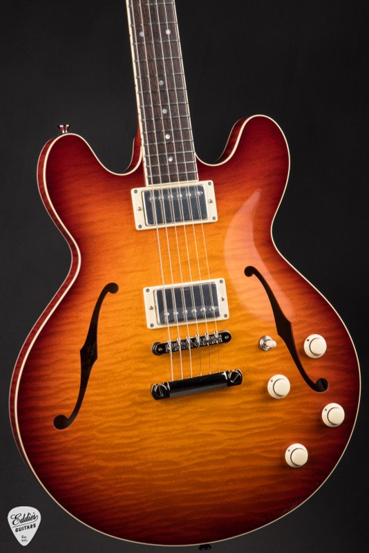 Collings I-35 LC Deluxe Electric Guitar in Dark Cherry Sunburst