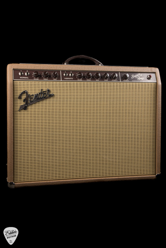Fender ’62 Super Amp – 40W 2×10 Combo Brown & Wheat Guitar Amplifier