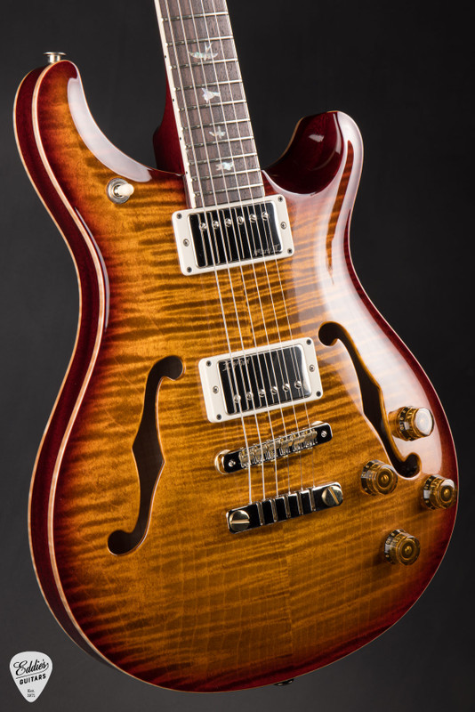 Paul Reed Smith McCarty 594 Hollowbody II electric guitar in Dark Cherry Sunburst