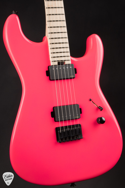 Charvel Limited Edition Sean Long Signature Pro-Mod San Dimas Style 1 Electric Guitar in Neon Pink