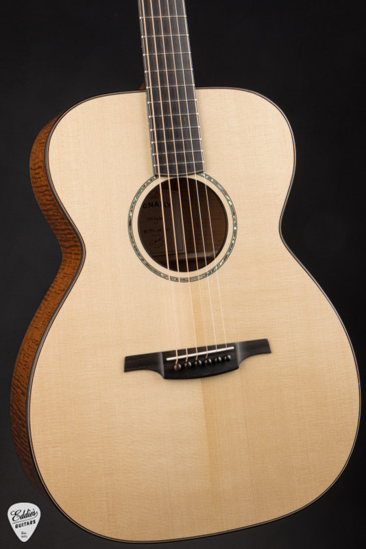 McNally OM Custom Acoustic Guitar with German Spruce & Koa