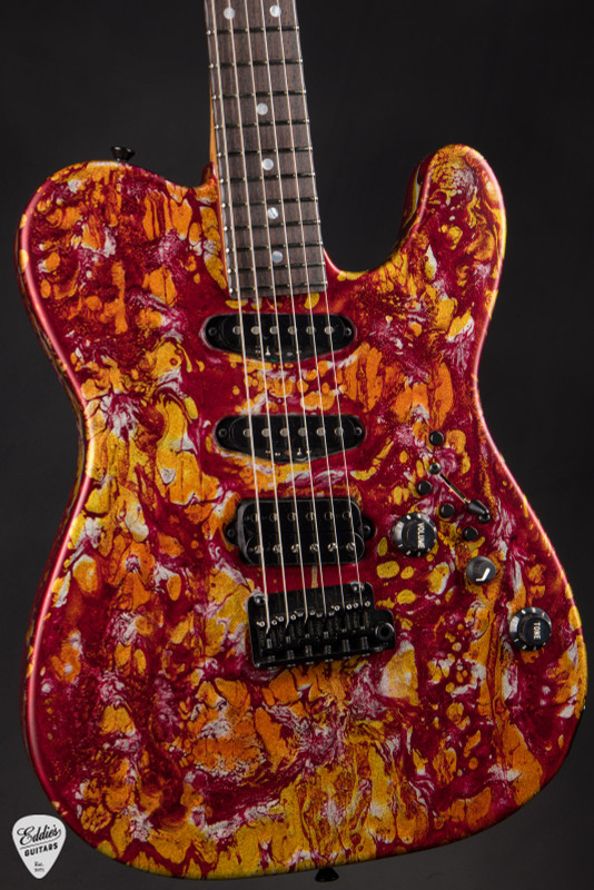 James Tyler Tylerbastar Electric Guitar in Fire Shmear