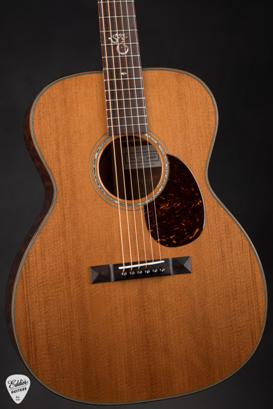 Santa Cruz OM Custom – Lost Tunnel Redwood & The Tree Mahogany Acoustic Guitar