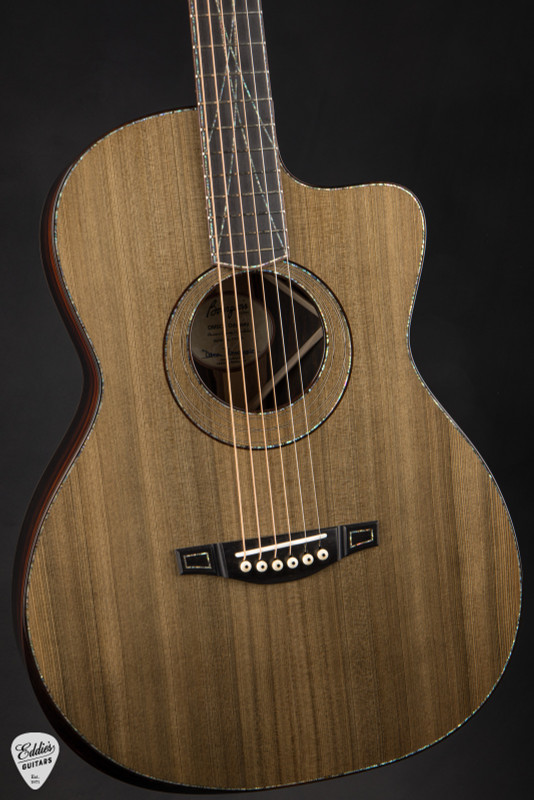 Bourgeois OMS-12C Odyssey Dark Forest Ancient Cypress & Cocobolo Acoustic Guitar