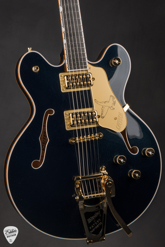 Gretsch Pro Falcon LTD Center Block Double Cut with Bigsby Midnight Sapphire Electric Guitar