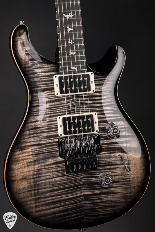 PRS Custom 24 - Charcoal Burst #418914 - Eddie's Guitars