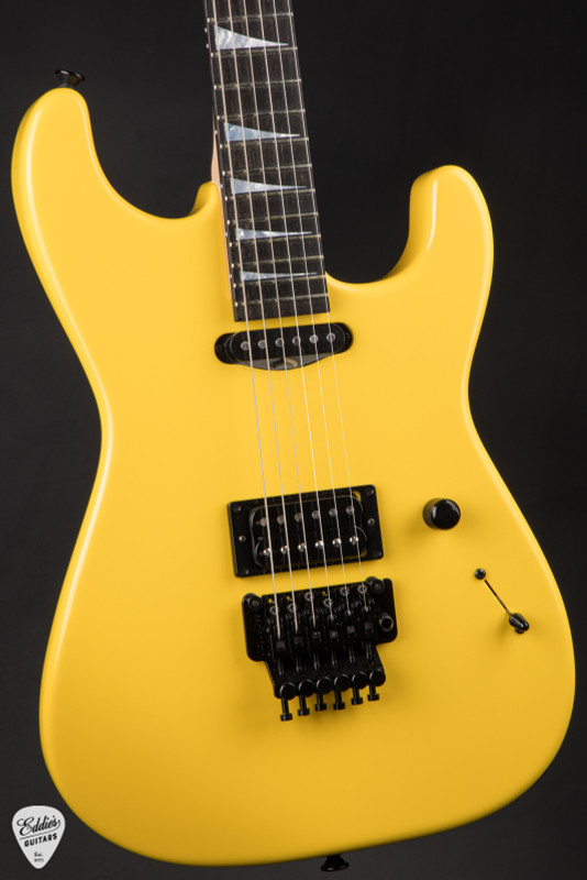 Charvel USA Custom Shop San Dimas HS Floyd Rose Yellow Pearl Electric Guitar
