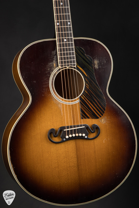 Gibson Murphy Lab 1939 SJ 100 Reissue Heavy Aged acoustic guitar in Faded Vintage Sunburst