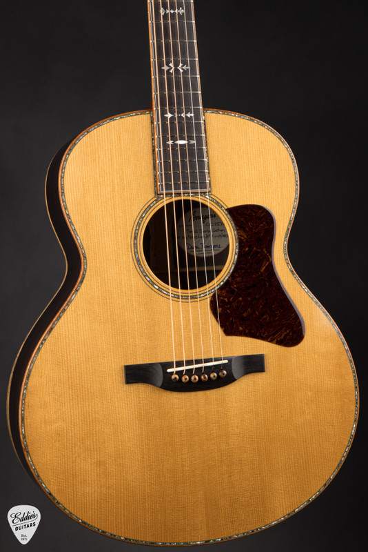 2017 – Bourgeois Small Jumbo Style 42 – Aged Tone Adirondack Spruce & Brazilian Rosewood Acoustic Guitar