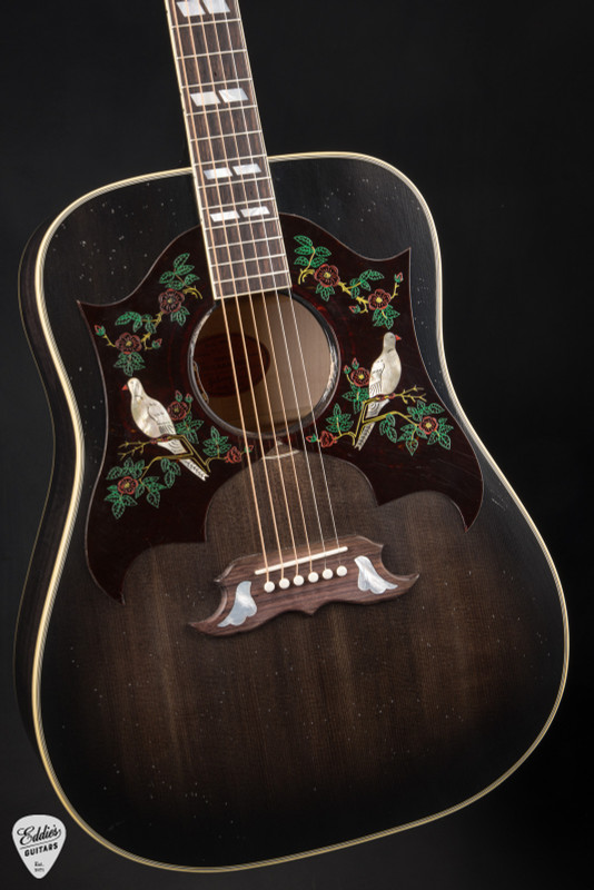 Gibson Custom Shop Greatest Hits Volume II Dove Double Guard Trans Ebony Light Aged 4.11 #23365133