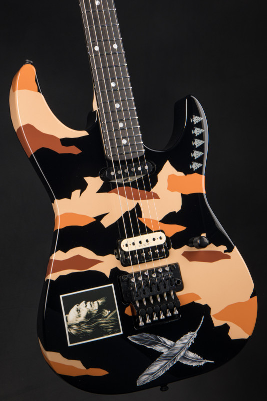 ESP George Lynch Desert Eagle Black w/ Graphic