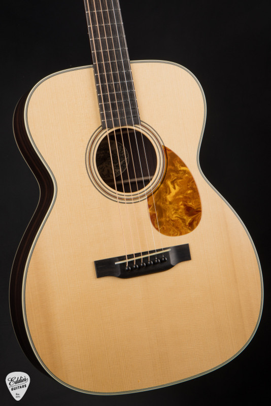 Collings OM2A Hill Country Acoustic Guitar with Adirondack Spruce and Indian Rosewood
