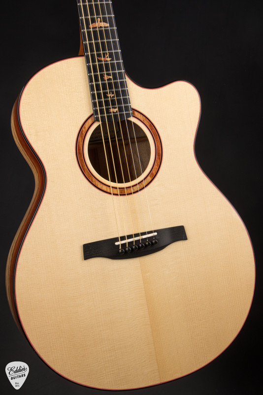 Paul Reed Smith Private Stock 12243 Angelus Cutaway Red Spruce/Padauk Acoustic Guitar