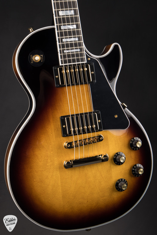 Gibson Les Paul Custom 70s Tobacco Sunburst Electric Guitar
