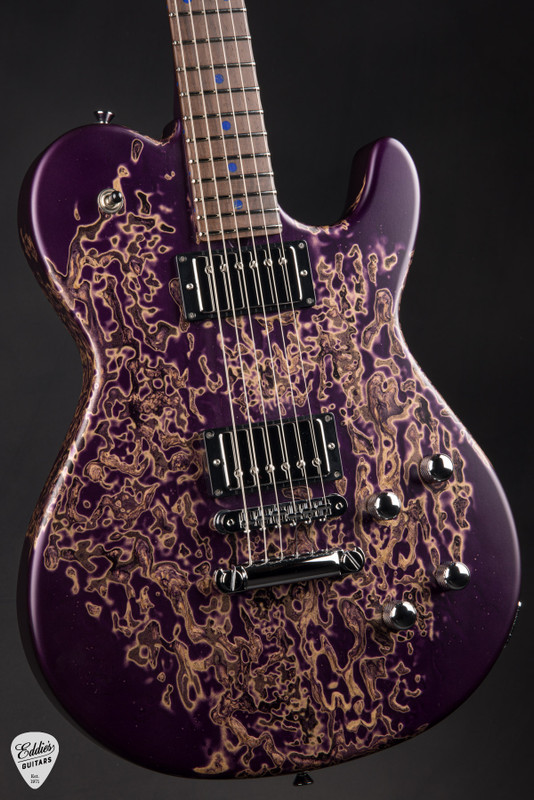 James Tyler Mongoose Special Electric Guitar in Wine-Ou Shmear