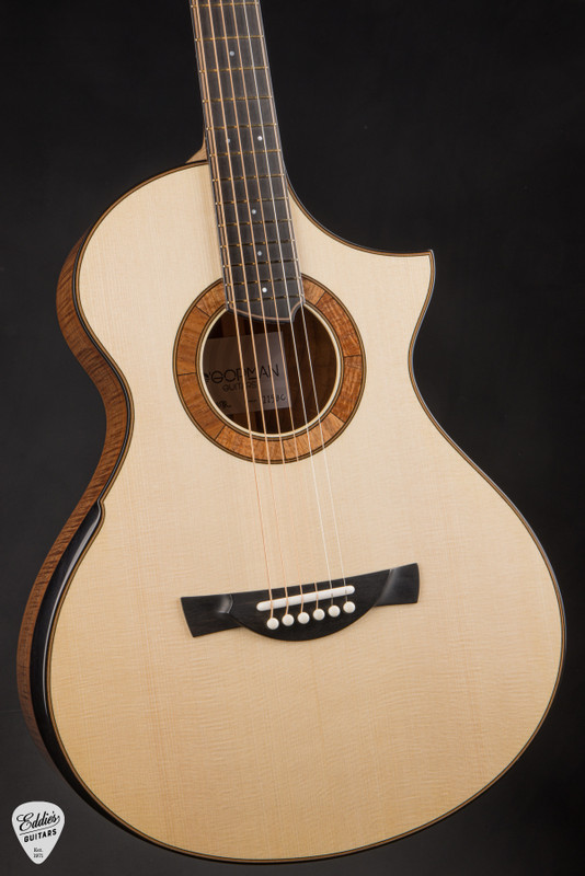 Brendan O’Gorman Acoustic Guitar Moir 12 Fret Swiss Moon Spruce and Tasmanian Blackwood