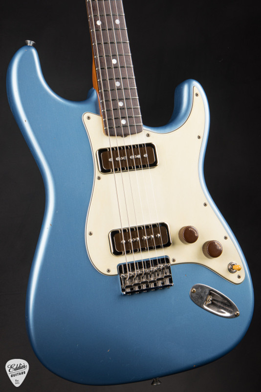 Fender Custom Shop Limited Edition Ariel Posen Stratocaster Journeyman Electric Guitar in Lake Placid Blue