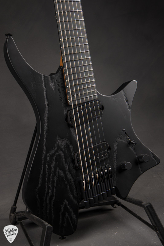 Strandberg Boden Singularity NX7 Electric Guitar in Pitch Black