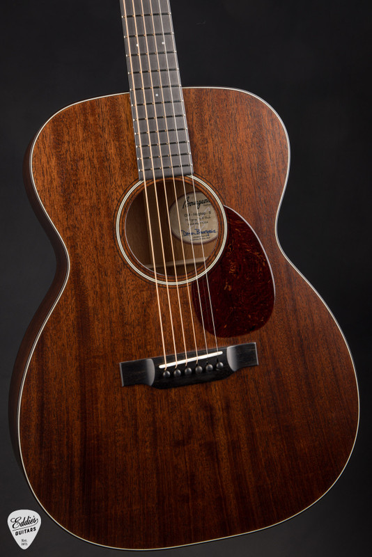 Bourgeois OM Hog Top Professional Series Satin Acoustic Guitar with Mahogany