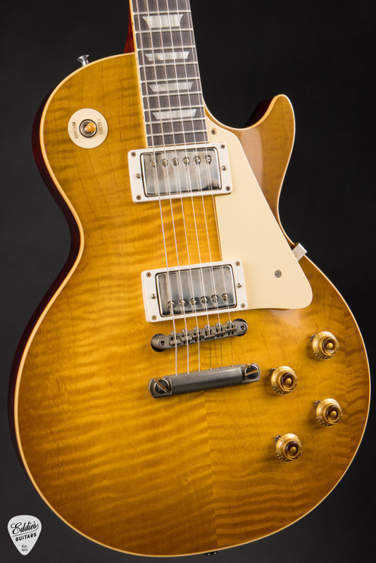 Gibson Custom Shop PSL ’59 Les Paul Standard Reissue VOS Green Lemon Fade Electric Guitar