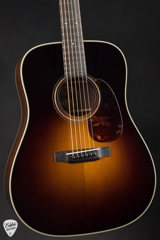 Collings D2A Hill Country Adirondack Spruce & Indian Rosewood Sunburst Acoustic Guitar