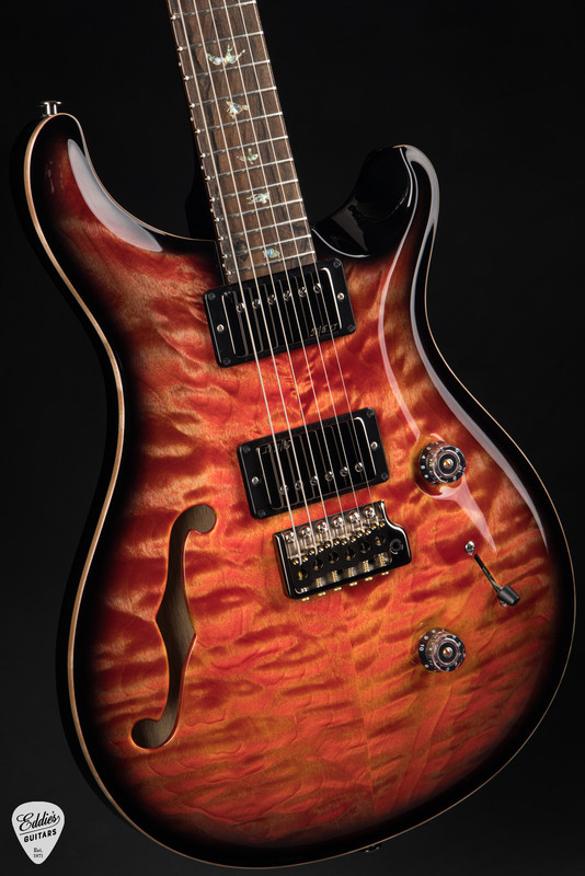 2024 - PRS Eddie's Guitars Wood Library Custom 24 Semi-Hollow